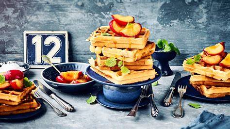 Serviervielfalt Brüsseler Waffeln: Beilagen und Toppings