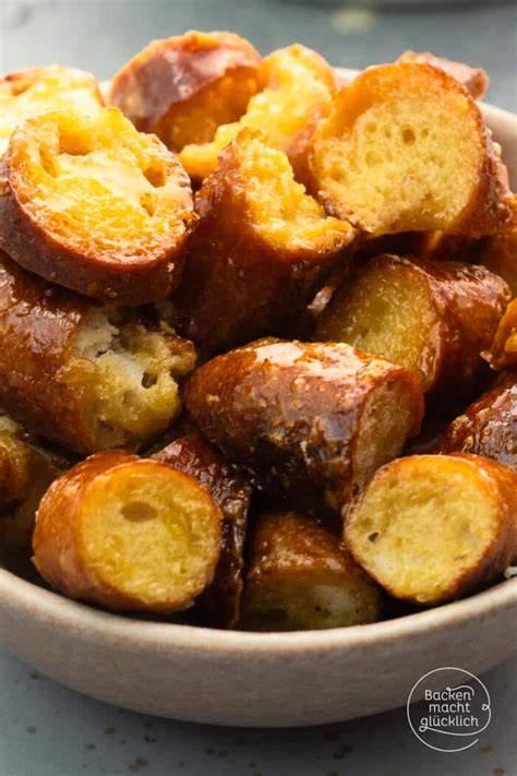 Serviervorschläge: Brezelchips als Snack, Suppen-Topping und Croutons