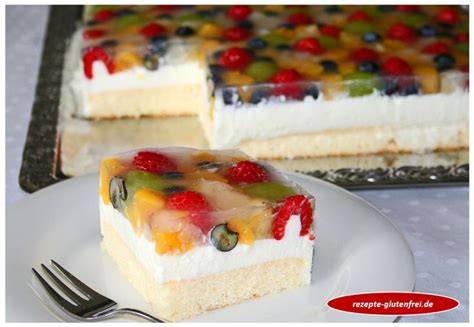 Serviervorschläge: Fruchtschnitten als Party-Kuchen, mit Sahne oder pur