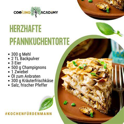Serviervorschläge: herzhafte Pfannkuchentorte mit Salatbeilage