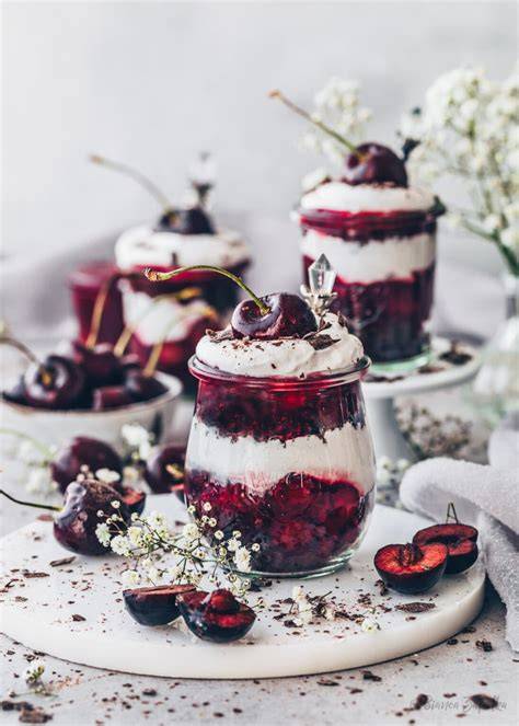 Serviervorschläge Schwarzwälder Kirsch Dessert