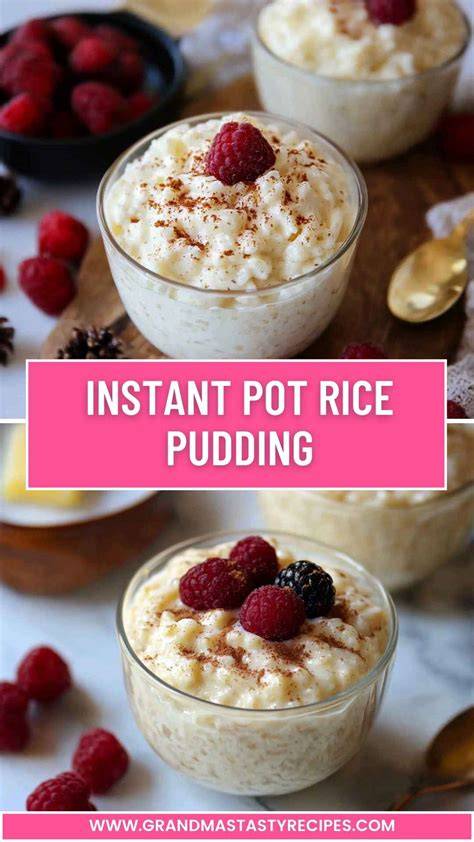 Serviervorschläge für Instant Rice Pudding mit Toppings