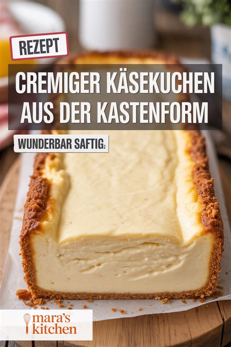 Serviervorschläge für Käsekuchen aus der Kastenform