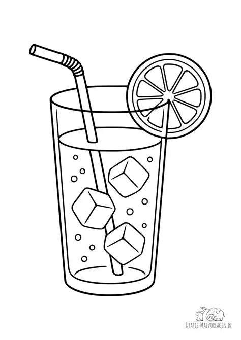 Serviervorschlag: Coke Float im hohen Glas mit Strohhalm