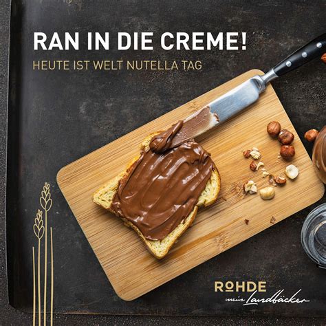 Serviervorschlag: Nuss-Nougat-Creme auf Brot, Crêpes und im Croissant; Step-by-step Röst- und Mix-Prozess