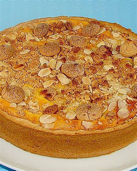 Serving-Idee: Amaretto-Kuchen mit Mascarpone-Cashemere