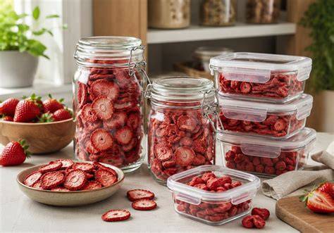 Sesamkrokant lagern - luftdicht verpackt für lange Haltbarkeit