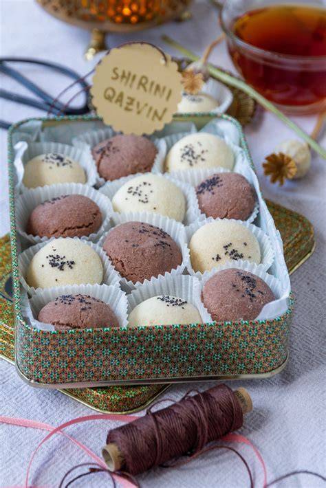 Shirini Ghandi Zuckerkekse aus Qazvin