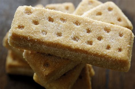 Shortbread mit Puderzucker