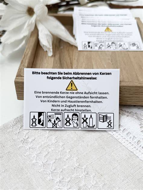 Sicherheitshinweise beim Abbrennen von Duftkerzen