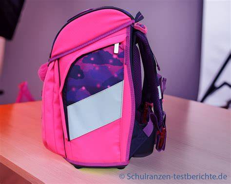 Sicherheitsmerkmale Schulranzen (Reflektoren und fluoreszierende Flächen)