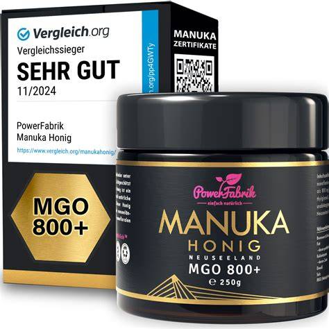 Siegel und Zertifikate für Manuka-Honig