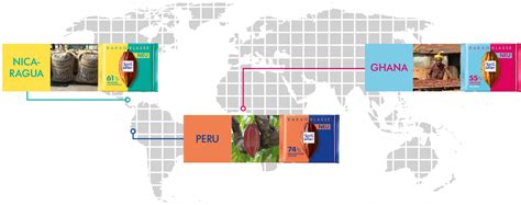 Single Origin Kakao: Ghana, Nicaragua, Peru