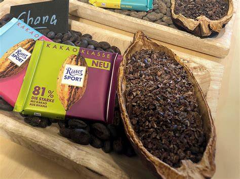 Single Origin Tafeln der Kakao-Klasse aus Ghana, Nicaragua, Peru
