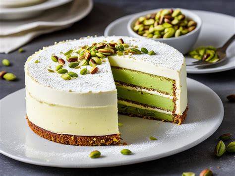 Sizilianische Ricotta-Torte mit Pistazien