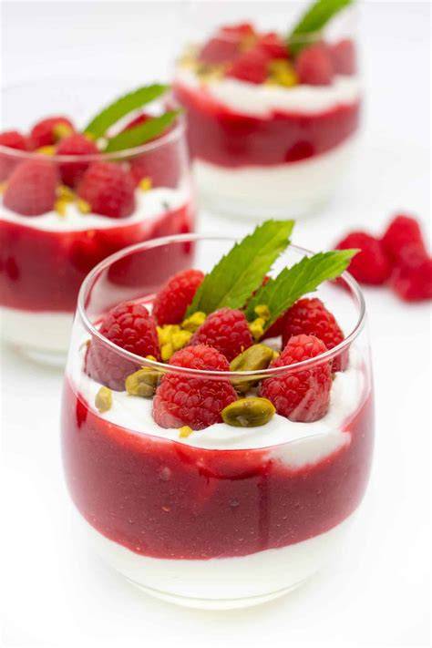 Skyr und Himbeeren - gesunde Zutaten