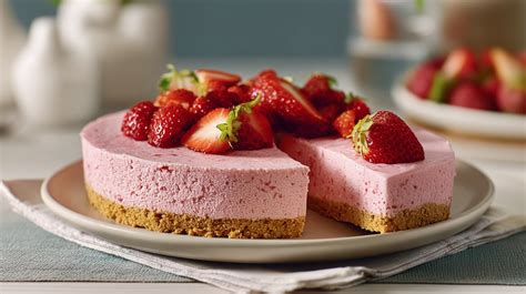 Skyr-Erdbeertorte ohne Backen