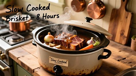 Slow Cooker mit Einmachglas im Wasserbad