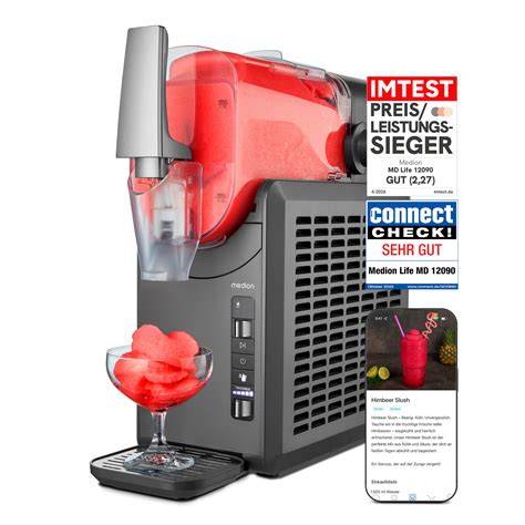 Slush Eis im Mixer zubereiten