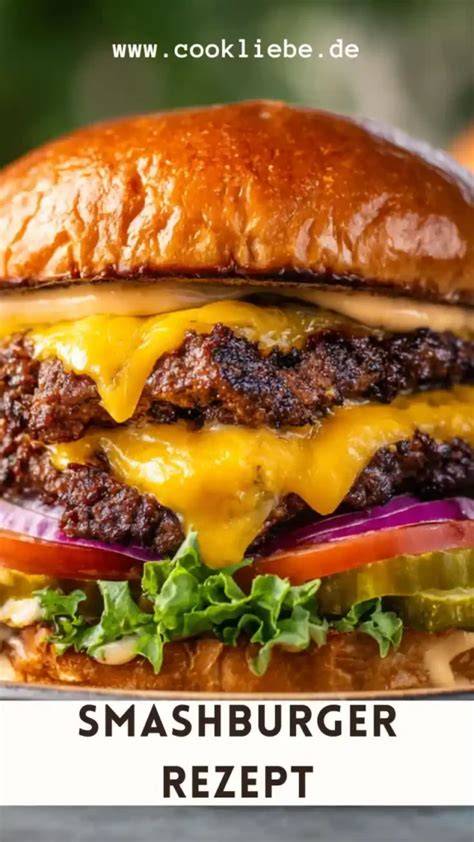 Smashburger mit knuspriger Kruste und Trüffelmayo