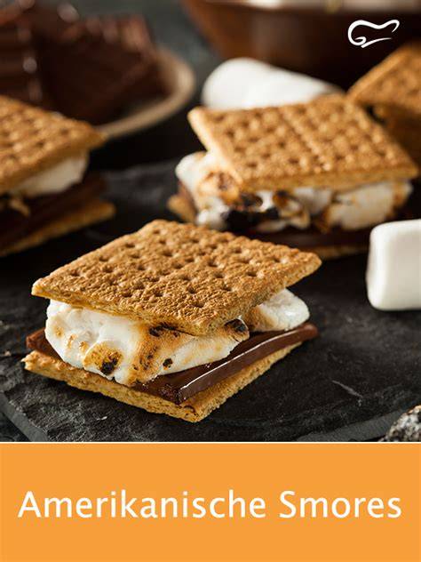 Smores Klassiker: Marshmallow zwischen Keks und Schokolade