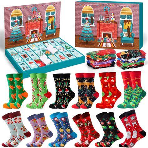 Socken‑Adventskalender ausgepackt
