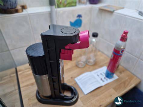 Sodastream-Getränkezubereitung Schritt-für-Schritt