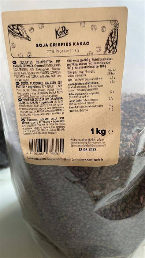 Soja-Protein-Crispies-Schoko-Packung