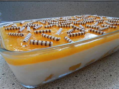 Solero Dessert in Auflaufform für Familienfeiern