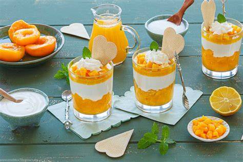 Solero Dessert schichten