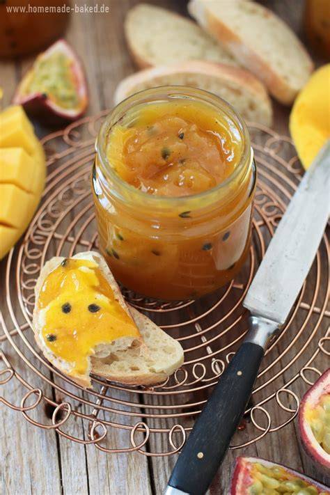 Solero Marmelade mit Mango und Passionsfrucht