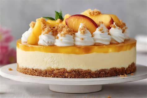 Solero-Torte angerichtet auf einer Sommer-Tafel