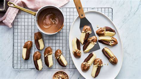 Sommer-Pralinen und Nougat auf Teller
