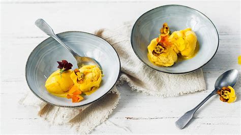Sorbet und Fruchtdesserts