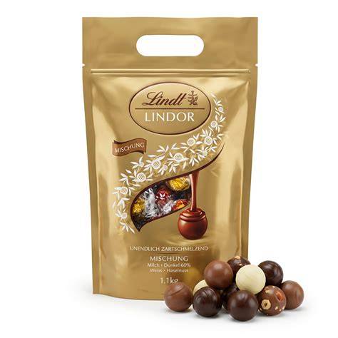 Sortenübersicht LINDOR: Extra Dunkel, Milch, Weiss