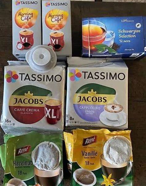 Sortenübersicht Tassimo weiße Schokolade