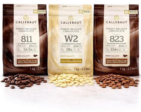 Sorten Callebaut Schokolade