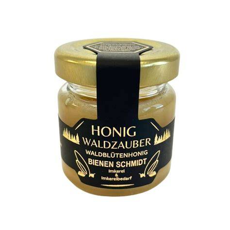 Sorten von Honiggläsern (Akazie, Wald, Heide)