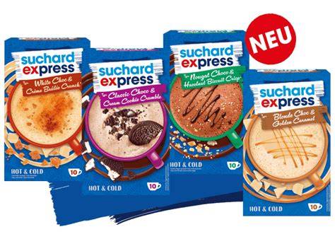 Sortenauswahl Suchard Express Tütchen