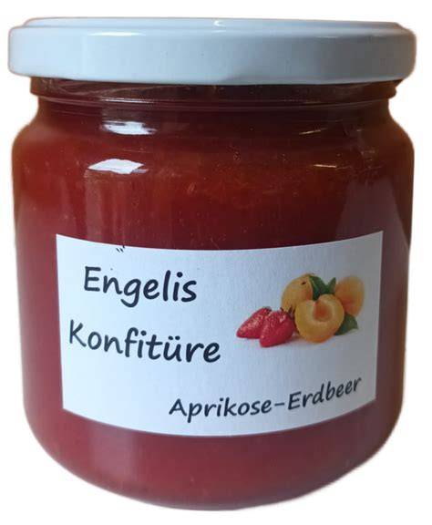 Sortenvielfalt Orangemarmelade, Aprikose, Erdbeere