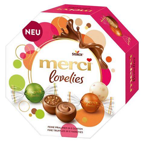 Sortenvielfalt merci Schokolade