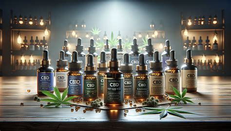Sortiment: CBD-Öle, Growsets und Headshop-Zubehör