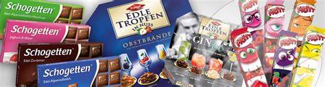 Sortiment der Trumpf Schokolade-Produkte