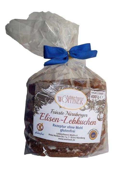 Sortiment von Elisen-Lebkuchen in Geschenkverpackungen