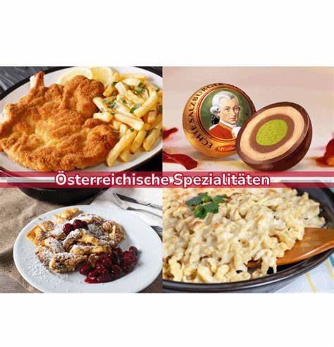 Sortiment von Gmeiner Spezialitäten