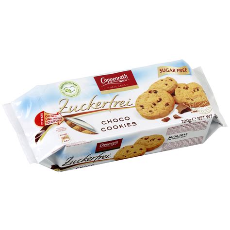 Sortimentsübersicht: Zuckerfreie Cookies und Feingebäck von Coppenrath