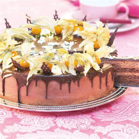 Spektrale Pfirsichfarben: Farbwelt der Torte