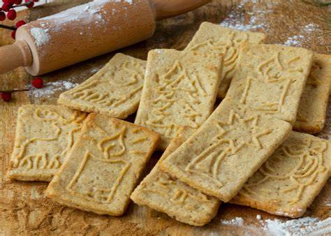 Spekulatius mit traditionellen Holzformen