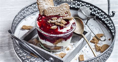 Spekulatius und Lebkuchen für den Dessertboden