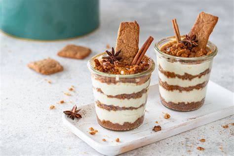Spekulatius-Cheesecake im Glas, verschiedene Varianten